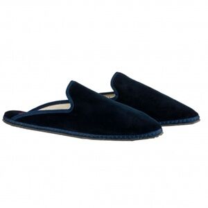 Vibi Venezia - Blue Velvet Slippers